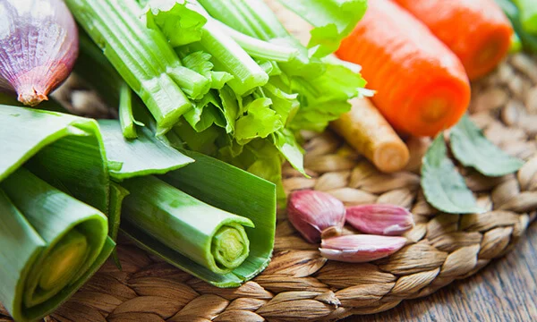 mix of fresh vegetables