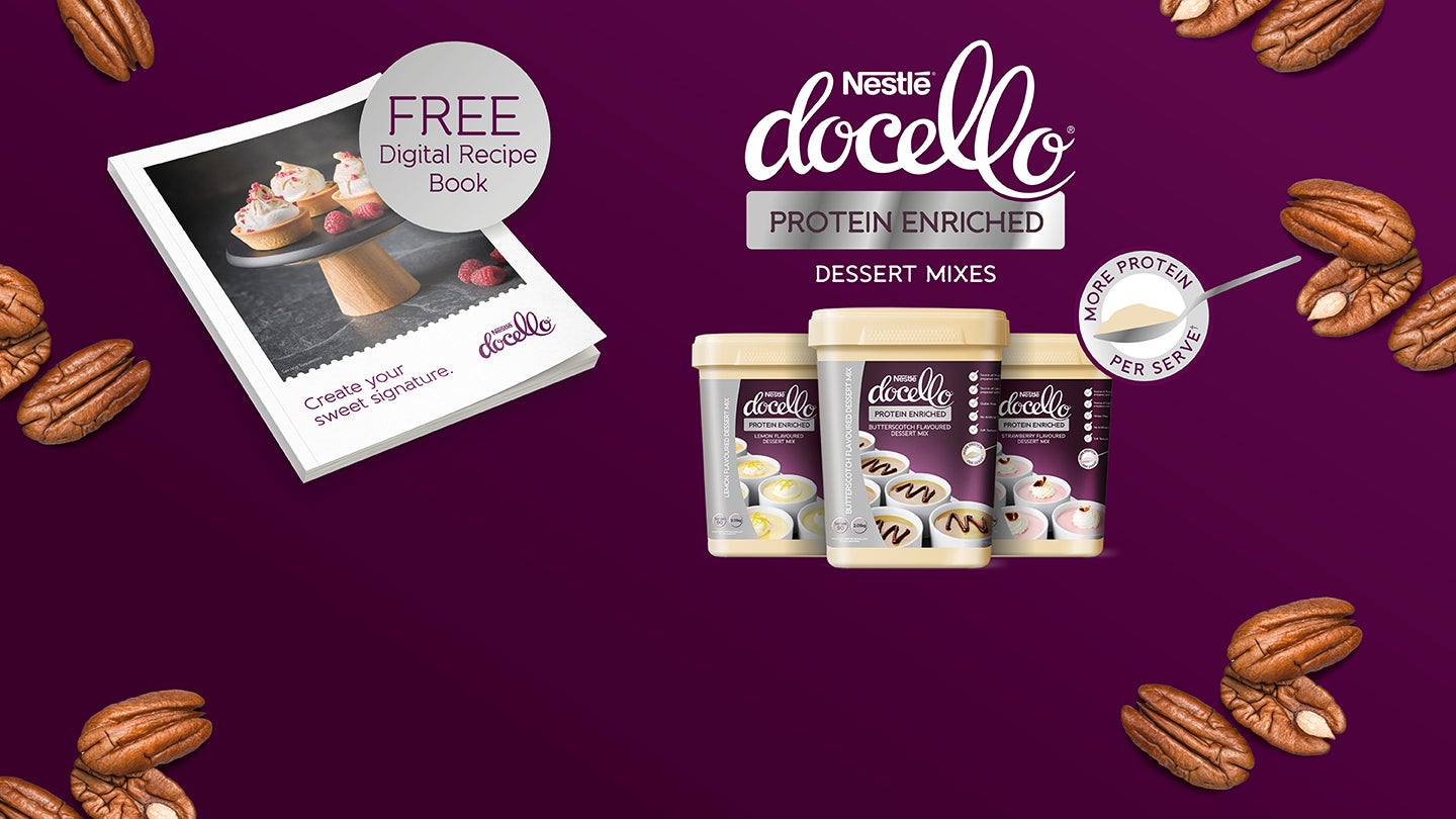 DOCELLO Transform Desserts with Protein Enriched Perfection