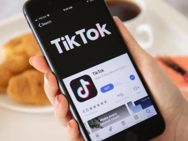 Phone and Tiktok