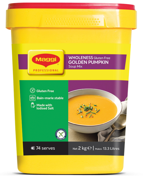 MAGGI WHOLENESS Gluten Free Golden Pumpkin Flavoured Soup Mix