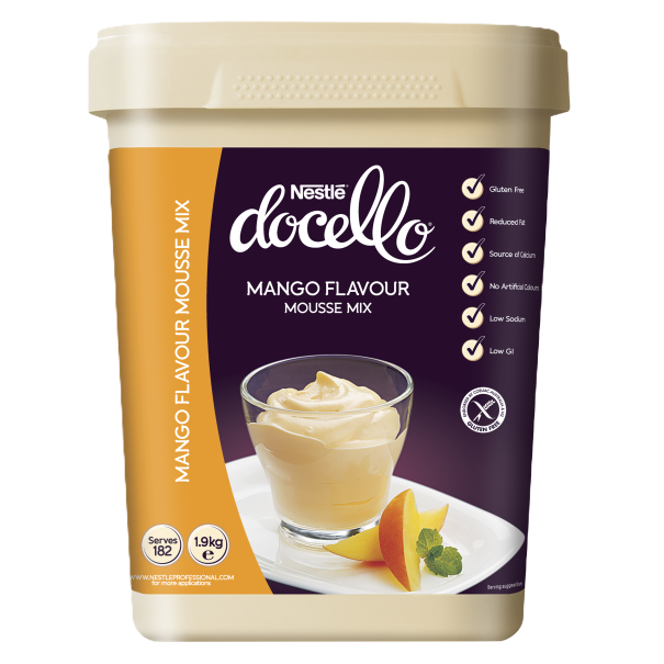 NESTLÉ DOCELLO Mango Flavour Mousse Mix 1.9kg 