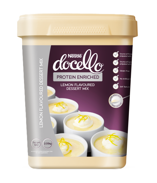 NESTLÉ DOCELLO Protein Enriched Lemon Flavoured Dessert Mix 2.05kg