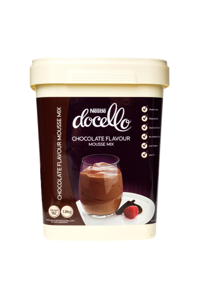 NESTLÉ DOCELLO Chocolate Flavoured Mousse Mix 1.9kg