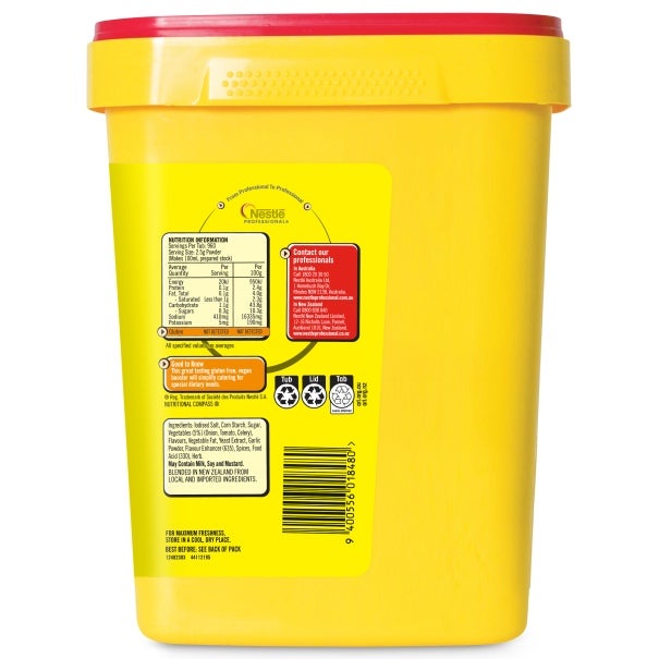 MAGGI Classic Gluten Free Vegetable Booster 2.4kg 