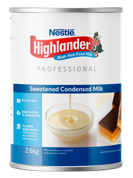NESTLÉ HIGHLANDER Sweetened Condensed Milk 2.6kg 