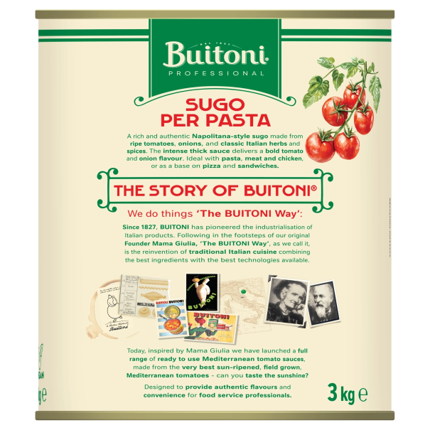 BUITONI Sugo Per Pasta BOP without Pitch