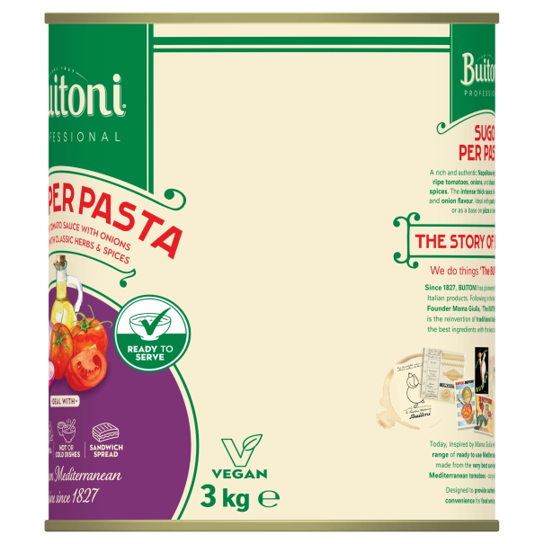 BUITONI Sugo Per Pasta Right Side Without Pitch