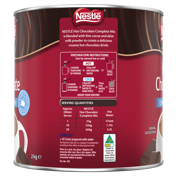 NESTLÉ Hot Chocolate Powder Complete Mix