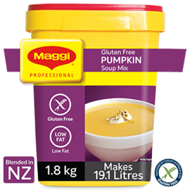 MAGGI CLASSIC Gluten Free PUMPKIN Soup Mix. 1.8kg