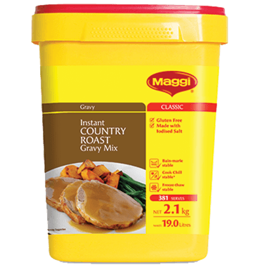 MAGGI CLASSIC Instant Country Roast Gravy Mix 2.1kg x 6