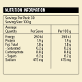 BUITONI Sugo Per Pasta Nutrition Information