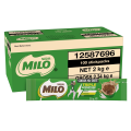 Nestlé Milo Triple Advantage Milo and Milk carton and 20g stick pack.