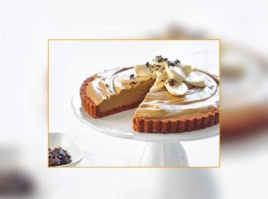 Butterscotch and Banana Cream Pie