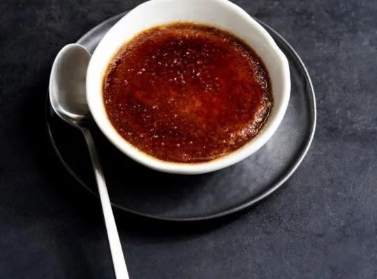 Chocolate creme brulee