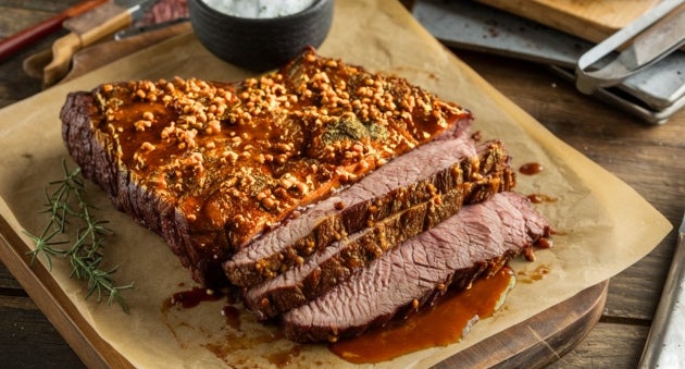 Beef Brisket with Mustard Gravy Recipe