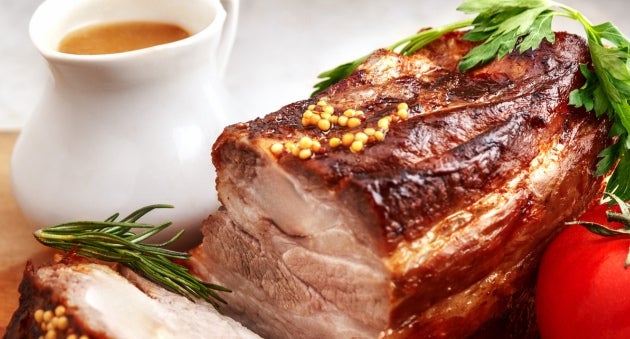 Pork Belly with Sage & Calvados Gravy Recipe