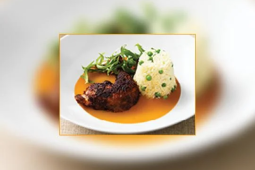 Paprika Chicken Legs with Risi-Bisi