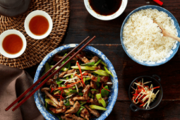 beef stir fry with oyster sauce