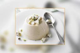Cinnamon Panna Cotta with Pistachio Nougat Recipe