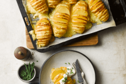 Cheesy Potato Fans