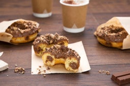 Brioche Doughnut made with KITKAT Spread Recipe