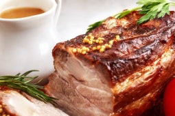 Pork Belly with Sage &amp; Calvados Gravy Recipe