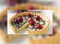 Coconut, Cookies & Cream Panna Cotta Tart with Cherry Sauce Recipe