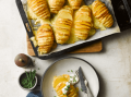 Cheesy Potato Fans